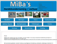 Tablet Screenshot of mibas-staphorst.nl